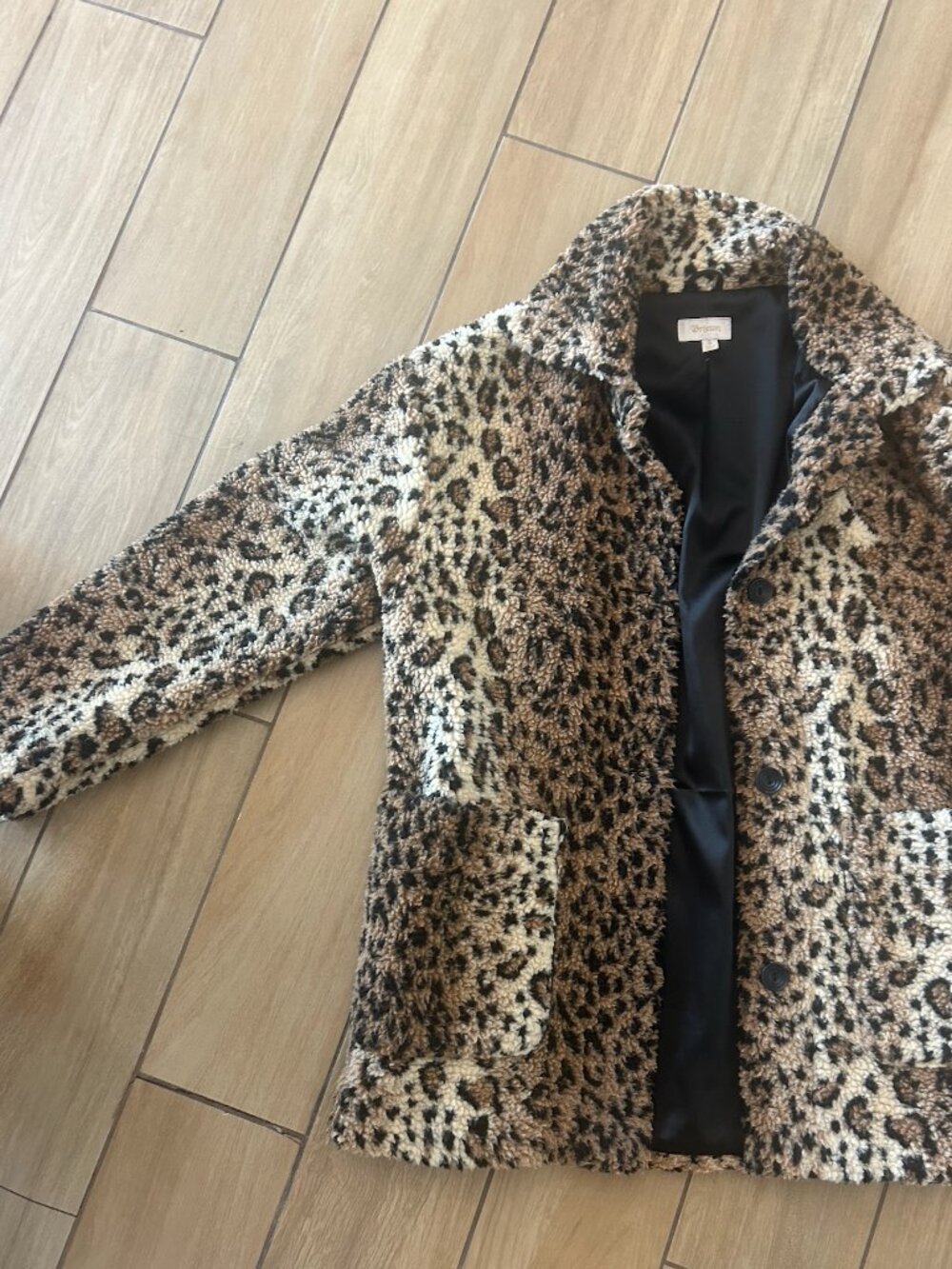 Brixton Leopard Coat - Picture 2 of 3